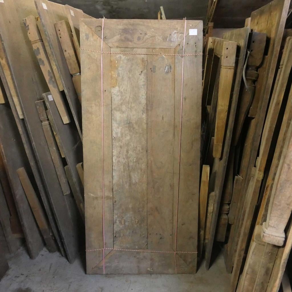 Tafel van oud gerecycled teak hout TQ81 landelijk SALE 75%, Ophalen of Verzenden