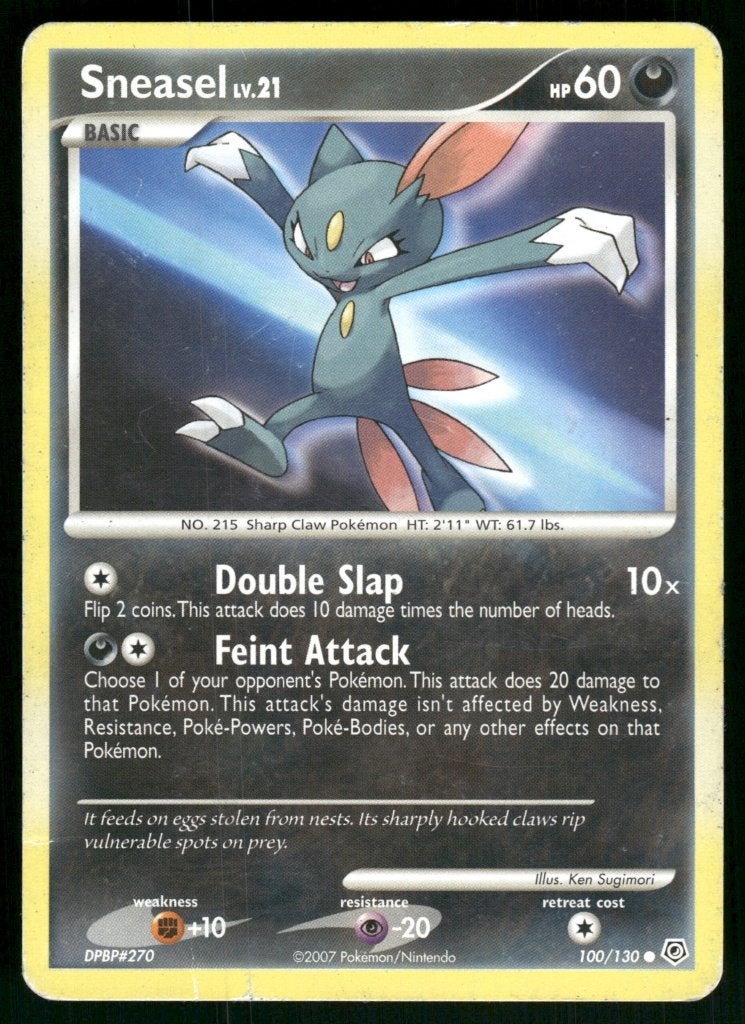 Sneasel 100/130 - Diamond &amp; Pearl (Good), Verzenden, Gebruikt