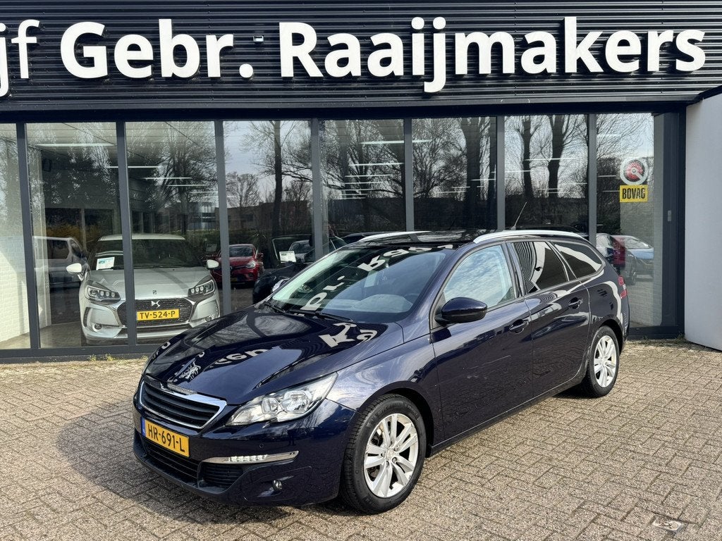 Peugeot 308 SW 1.6HDI Executive Pack*Panorama*Navi*EXPORTPRI, Voorwielaandrijving, Gebruikt, 4 cilinders, Blauw