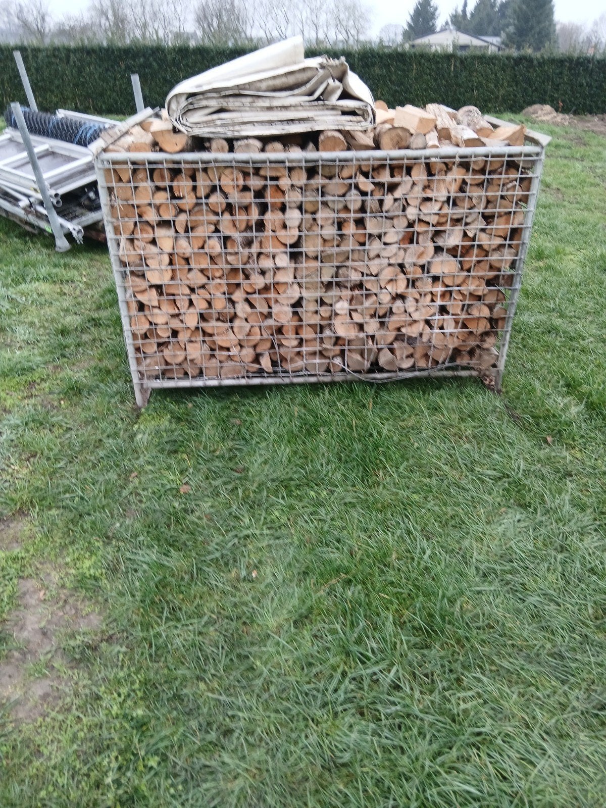 droog brandhout eik en berk, Minder dan 3 m³, Ophalen