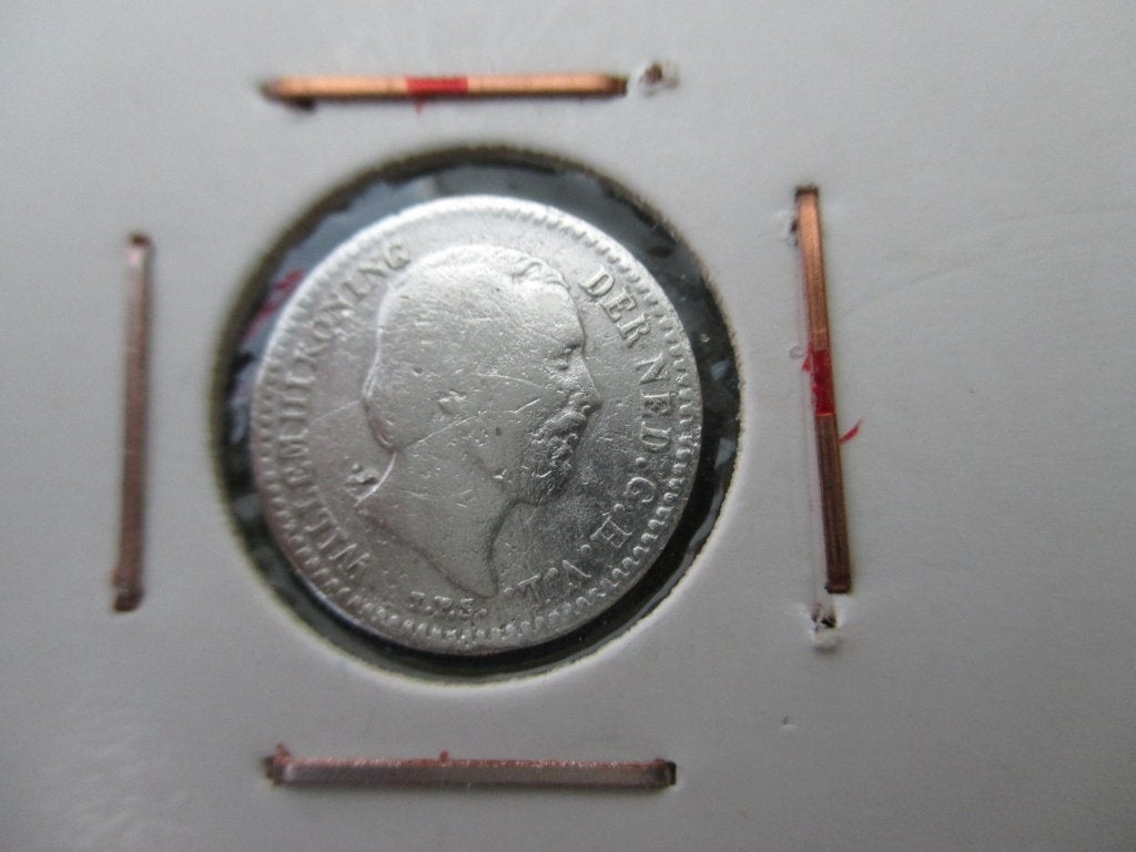 Dubbeltje 1881, Koning Willem III, Zilver, Ophalen of Verzenden, 10 cent