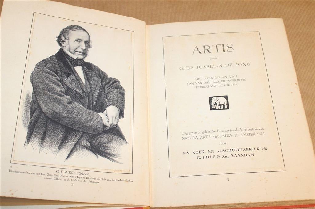 Artis Plaatjesalbum — 100 Jaar Artis [Compleet] 1938, Ophalen of Verzenden, Gelezen