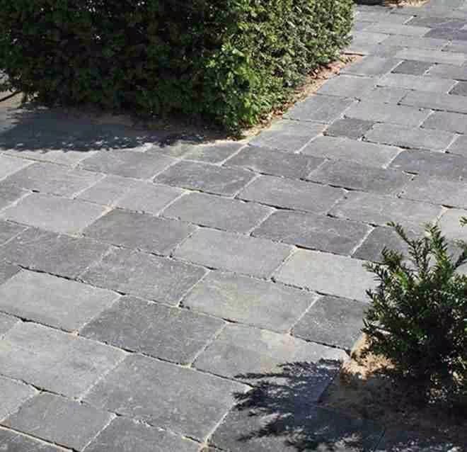 5,25m2 /350 kleine betonnen trommelstenen 15x10cm bestrating, Ophalen of Verzenden, Beton, 5 tot 10 m², Overige typen