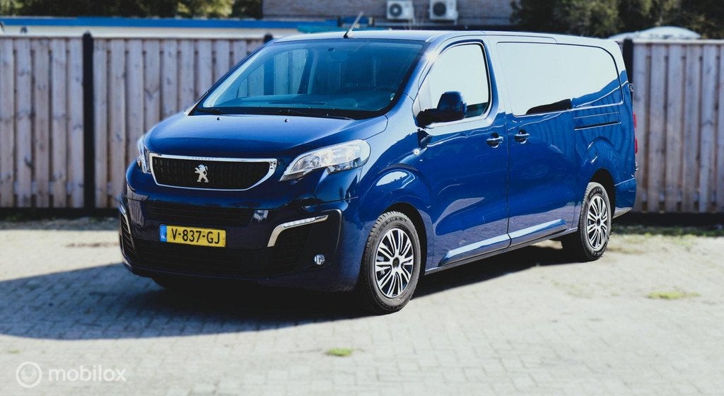 Peugeot Expert 2.0 BlueHDI 120 Comfort Dubbel Cabine euro6, Auto's, Bestelauto's, Voorwielaandrijving, Gebruikt, Euro 6, 4 cilinders