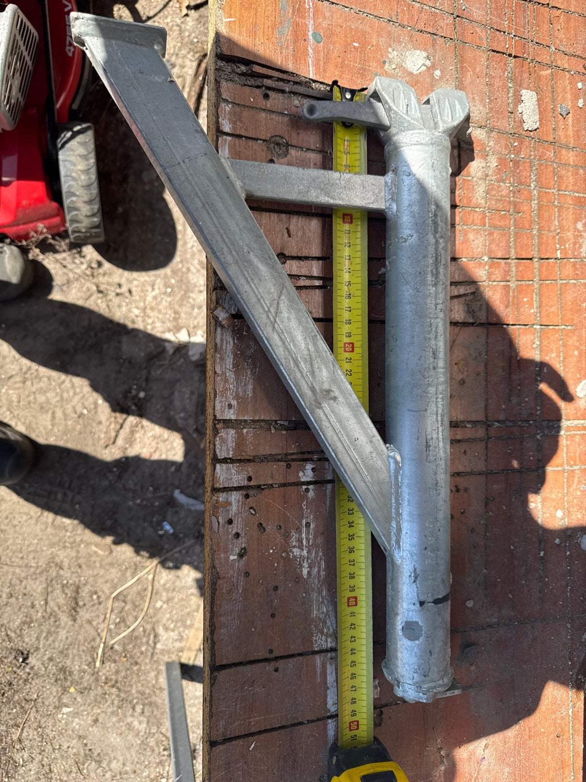 12x Console haak uitschuifbaar 48/21cm, Doe-het-zelf en Verbouw, Steigers, Ophalen, Zo goed als nieuw, Overige typen, Minder dan 2 meter