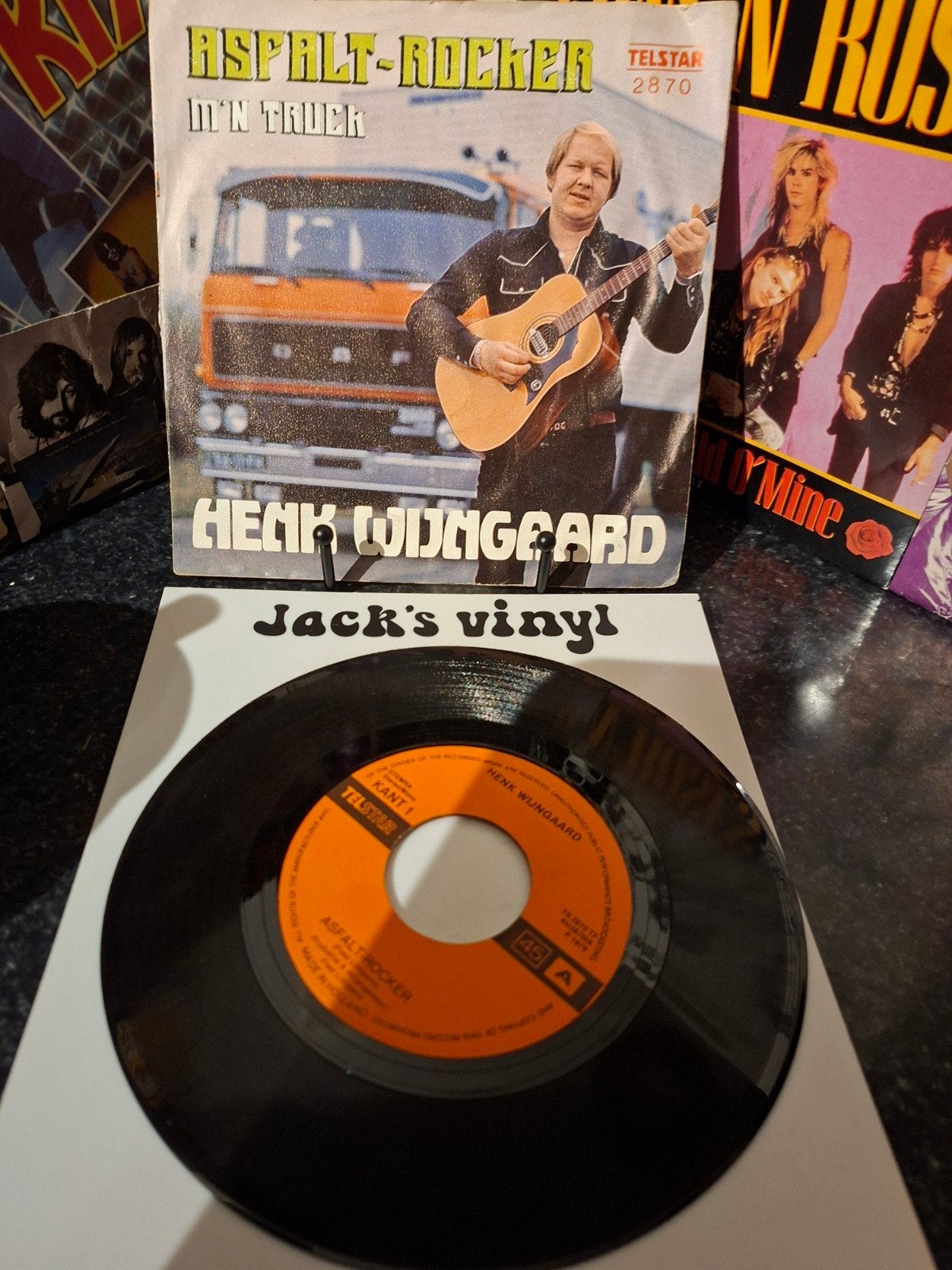 Henk Wijngaard - Asfaltrocker /    1979, Ophalen of Verzenden, Gebruikt, 7 inch, Overige typen