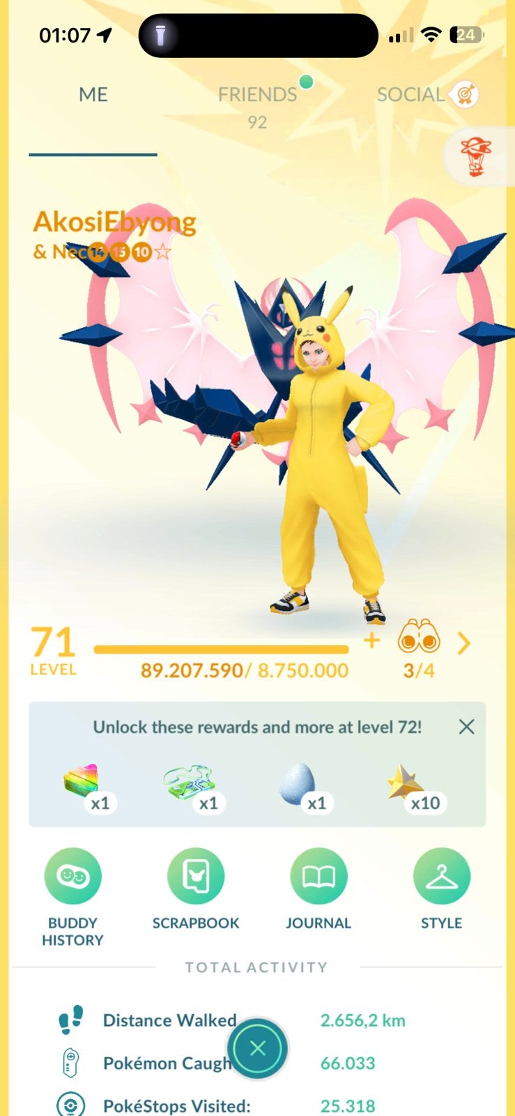 Pokémon GO Account | Level 71 | Super Stacked |, Spelcomputers en Games, 1 speler, Ophalen of Verzenden, Zo goed als nieuw, Vanaf 3 jaar
