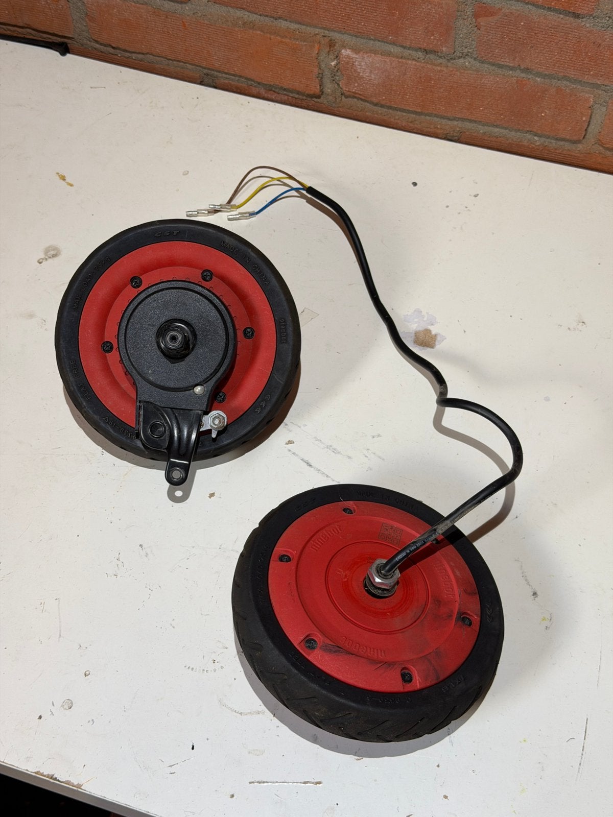 Complete wiel set voor de Segway Ninebot C20, Fietsen en Brommers, -, -, Ophalen of Verzenden, Zo goed als nieuw