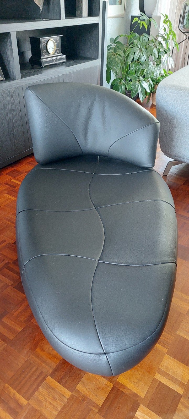 Leolux Chaise Longue, Kikko, Ophalen, Eenpersoons, Zo goed als nieuw, Minder dan 150 cm