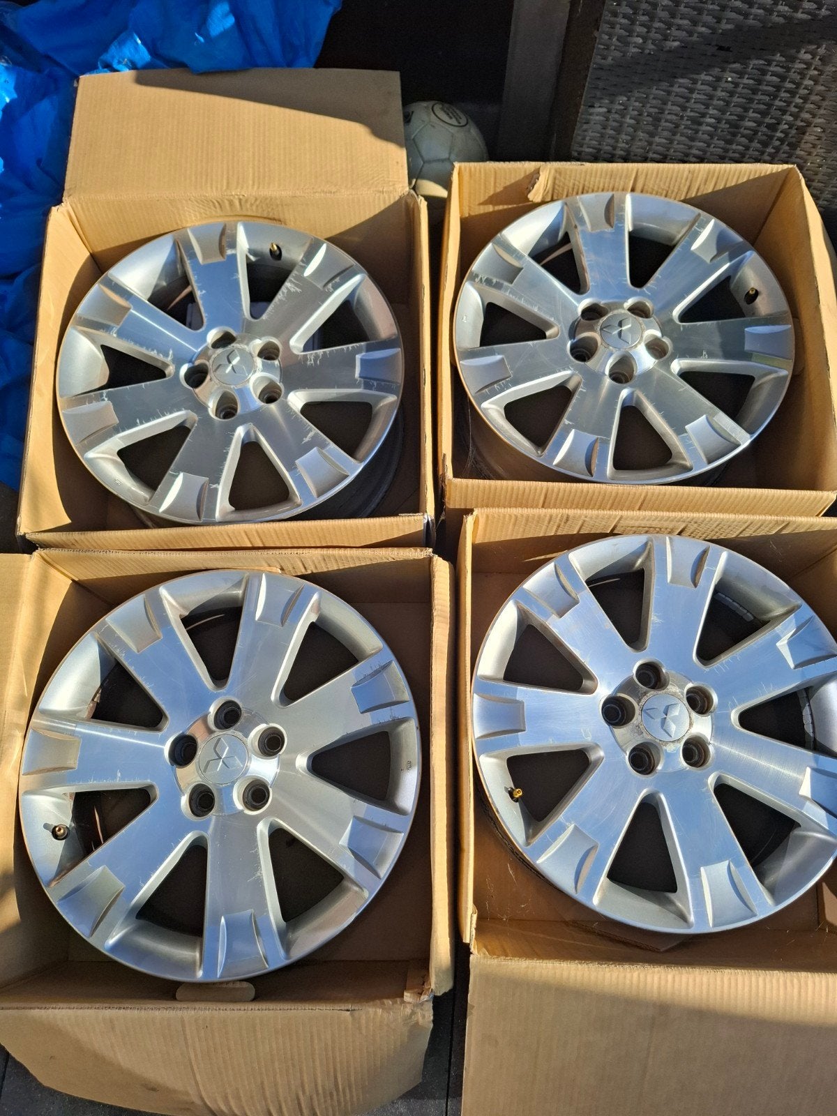 18 inch Mitsubishi Outlander velgen, Auto-onderdelen, Ophalen, 18 inch, Velg(en)