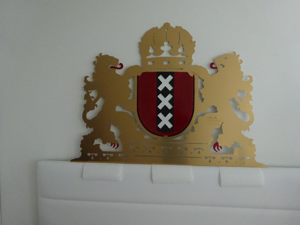 Amsterdams Wapenschild, Ophalen, Landmacht, Nederland, Embleem of Badge