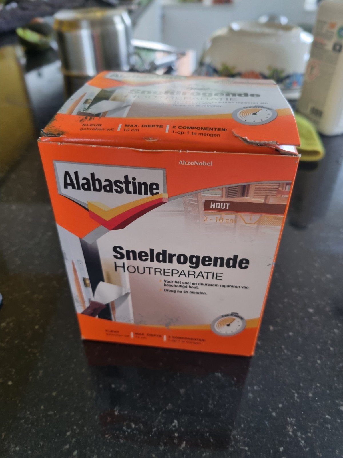 Alabastine Sneldrogende Houtreparatie - Zo goed als nieuw, Ophalen of Verzenden, Zo goed als nieuw
