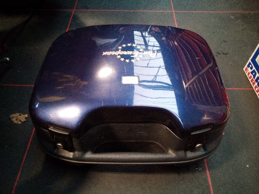 honda st1100 orginele topkoffer, Ophalen, Gebruikt