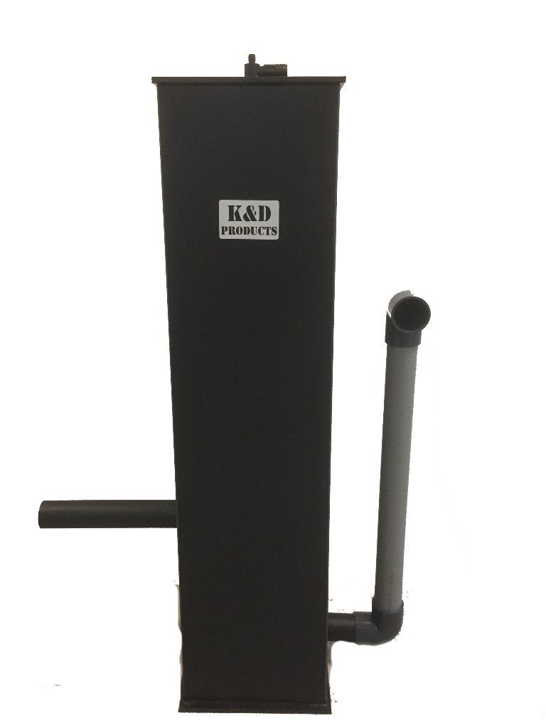 Eiwitafschuimer zwart HDPE, Ophalen, Nieuw
