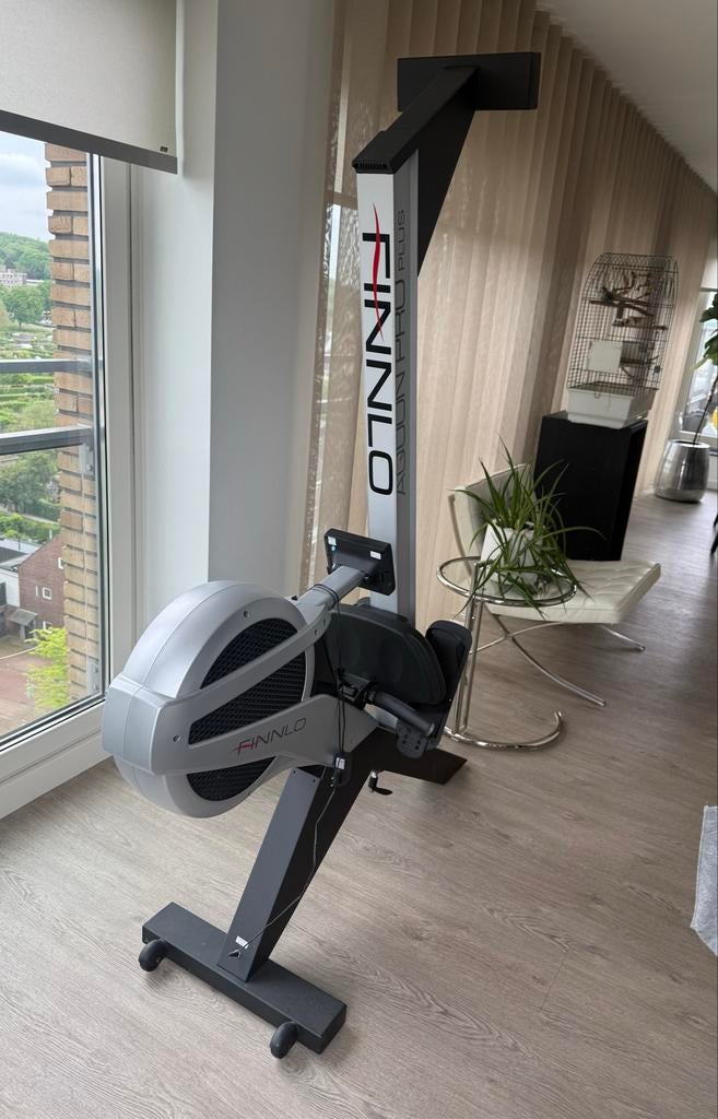 Finnlo Aquon WaterRower Roeitrainer - Zo goed als nieuw, Ophalen, Zo goed als nieuw, Metaal, Roeitrainer