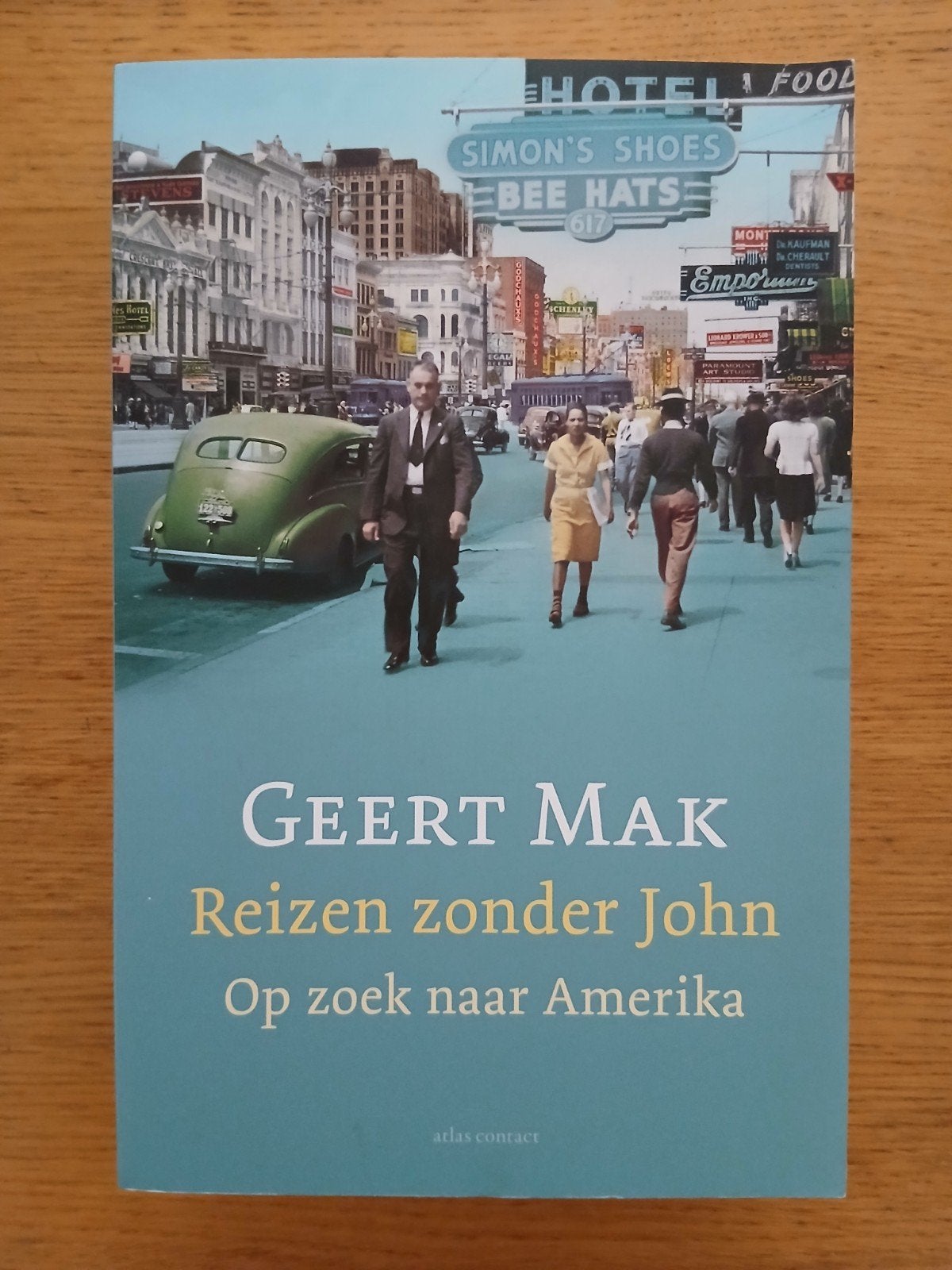 Geert Mak - Reizen zonder John, Boeken, Literatuur, Zo goed als nieuw, Amerika, Ophalen of Verzenden