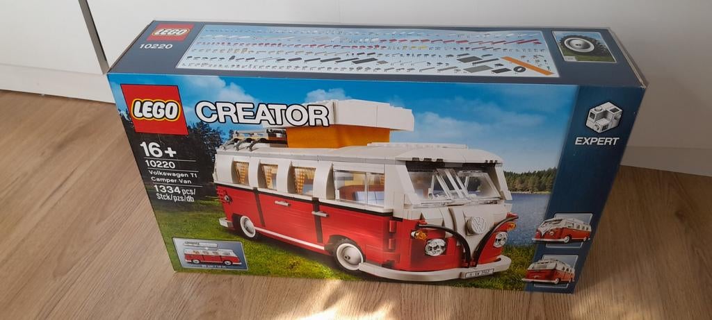 Lego vw bus 10220 volkswagen nieuw ongeopend netjes laatste, Lego, Nieuw, Ophalen of Verzenden, Compleet