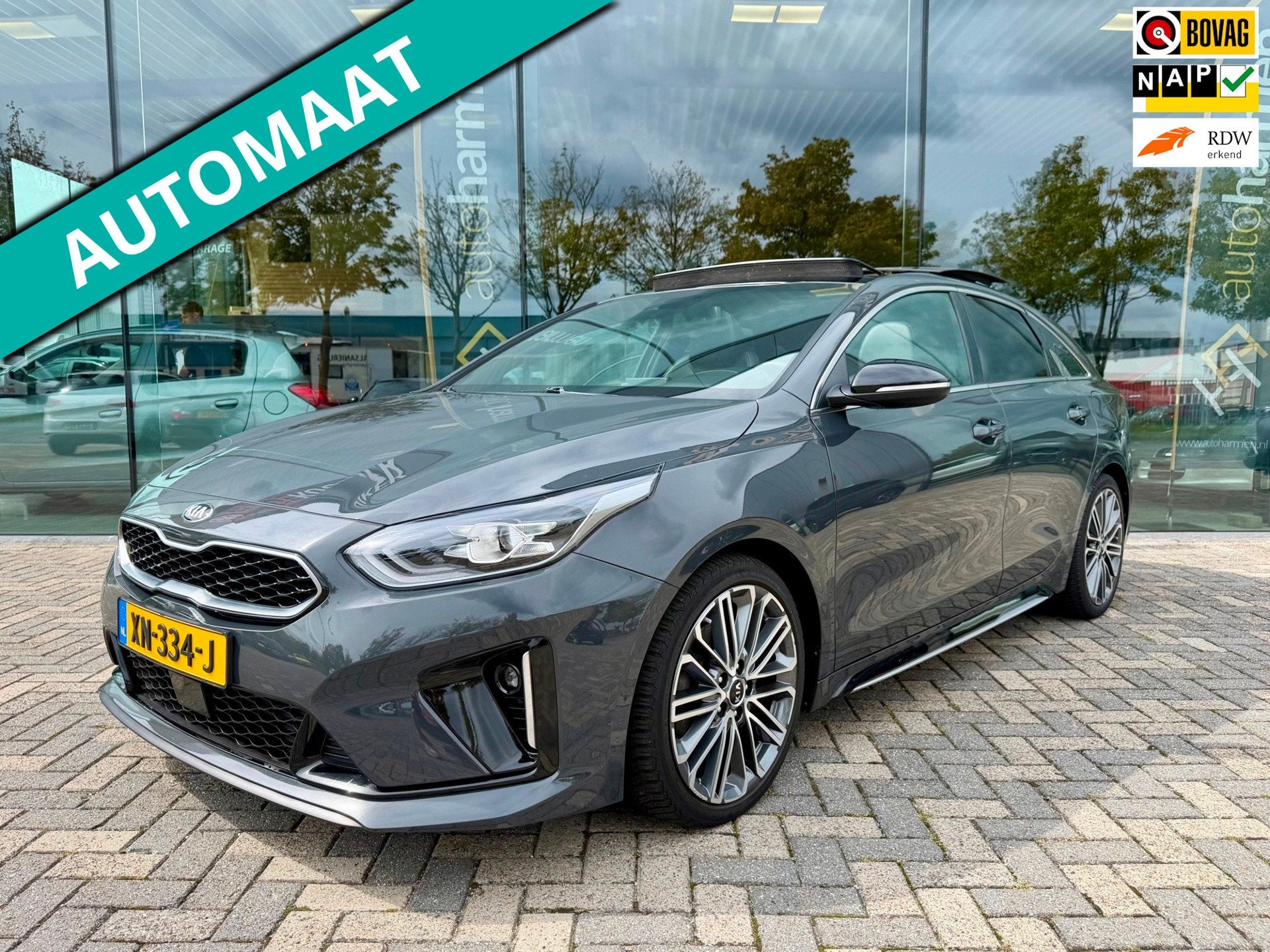 Kia ProCeed 1.4 T-GDI GT-PlusLine, NAP, CarPlay, Panoramadak, Auto's, 4 cilinders, 600 kg, 17 km/l, 66 €/maand