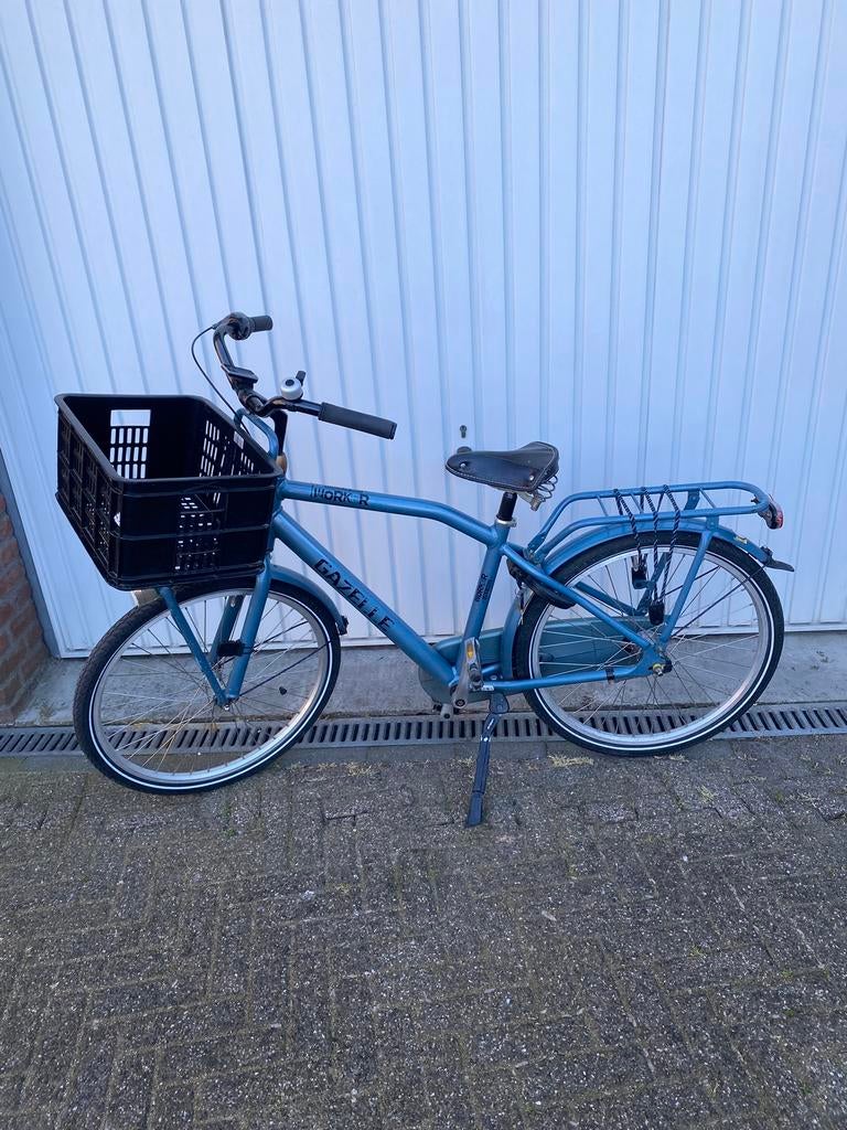 Gazelle  Worker jongensfiets 24 inch, Fietsen en Brommers, Fietsen | Jongens, Ophalen, Terugtraprem, Versnellingen, Gebruikt