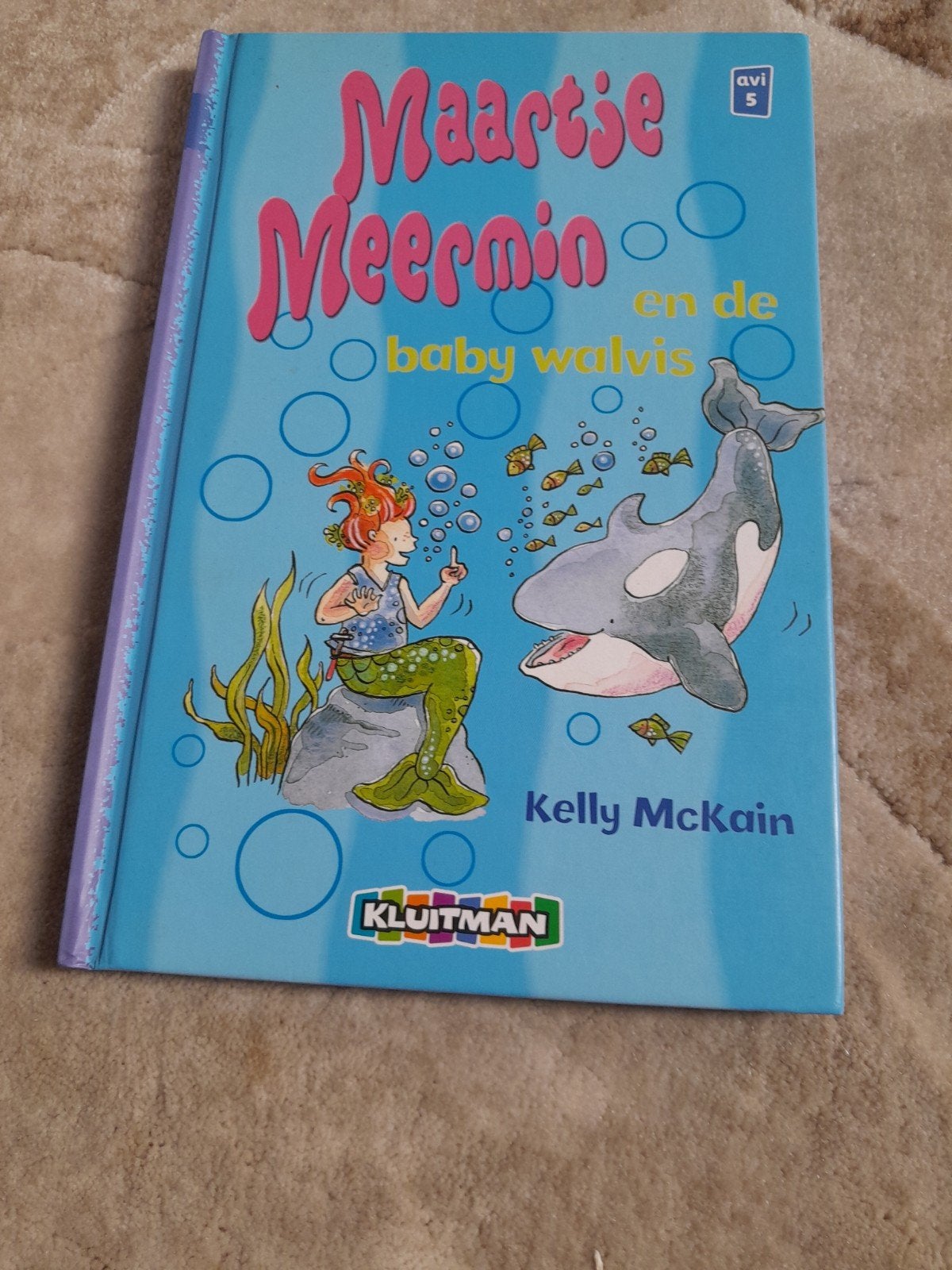 Maartje Meermin en de baby walvis - Kelly McKain, Boeken, Ophalen, Zo goed als nieuw, Kelly McKain, 2 tot 3 jaar