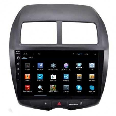 Radio Navigatie Mitsubishi ASX 2010 Android 15 apple carplay