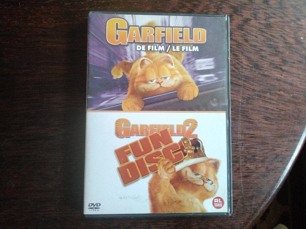 Garfield en Garfield fun disk, 2disk, origineel, Avontuur, Alle leeftijden, Ophalen of Verzenden, Zo goed als nieuw