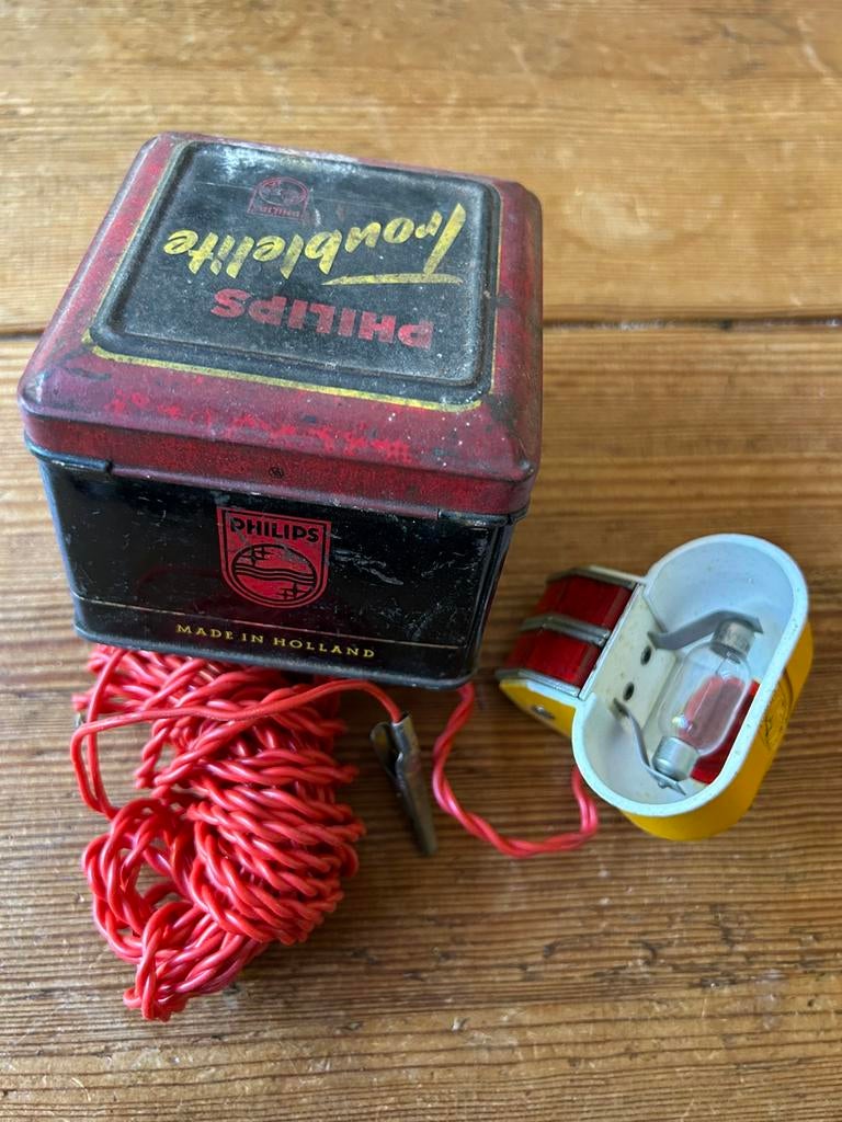Philips Troublelight - retro setje, Ophalen of Verzenden, Overige typen