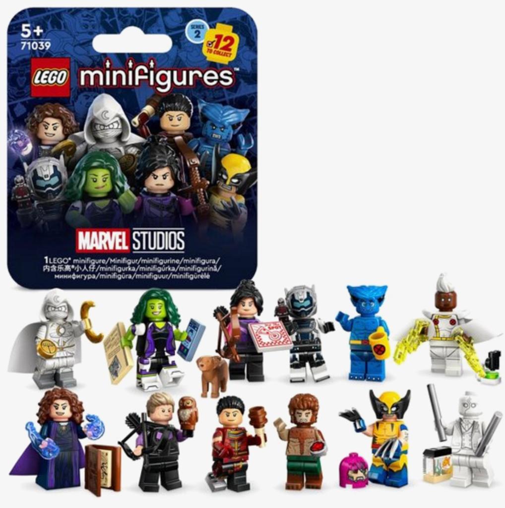 Lego 71039 Marvel Studios Serie 2. Complete set (12x)*Nieuw*, Lego, Nieuw, Ophalen of Verzenden, Minifiguren serie