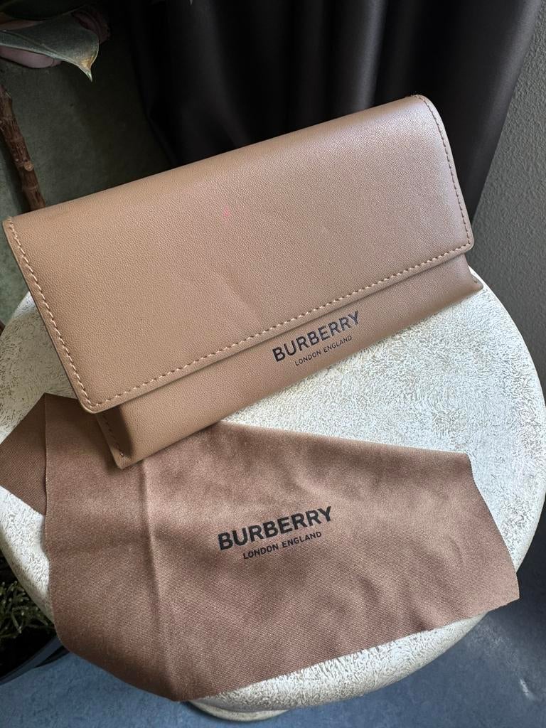 Burberry Beige Large Glasses Case, Verzenden, Zo goed als nieuw, Beige, Overige merken