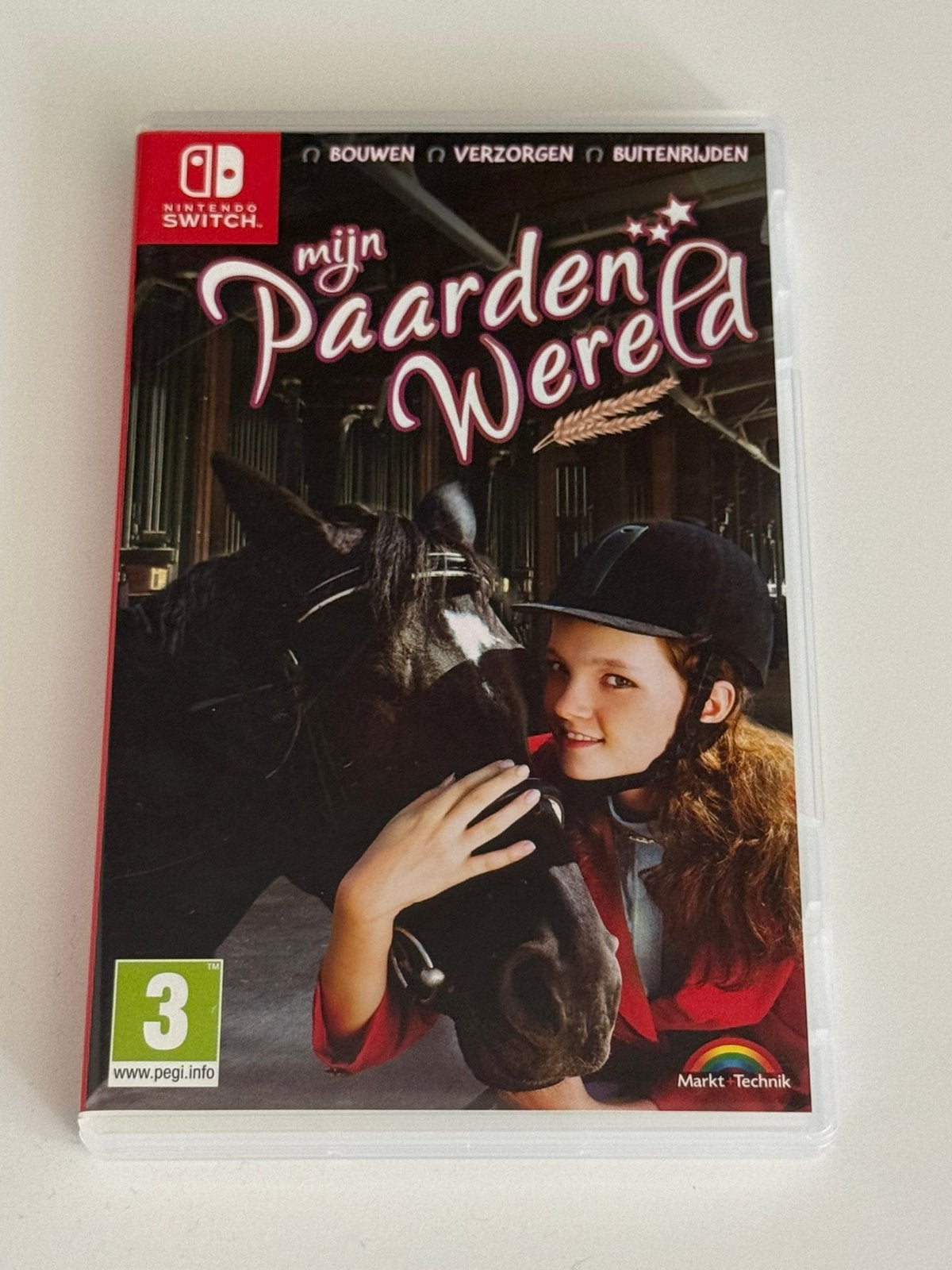 Nintendo Switch - Mijn Paardenwereld, 1 speler, Ophalen of Verzenden, Zo goed als nieuw, Vanaf 3 jaar