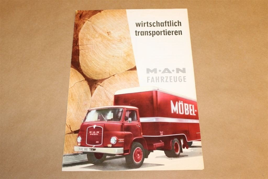 Zeldzame brochure - M.A.N. vrachtwagens - circa 1960 !!, Boeken, Ophalen of Verzenden, Zo goed als nieuw, Tractor en Landbouw