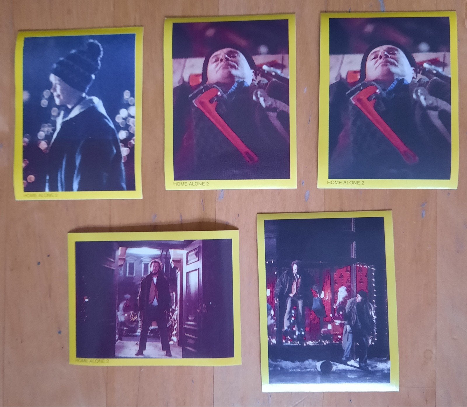 Home Alone 2 stickers uit 1992, Ophalen of Verzenden, Zo goed als nieuw