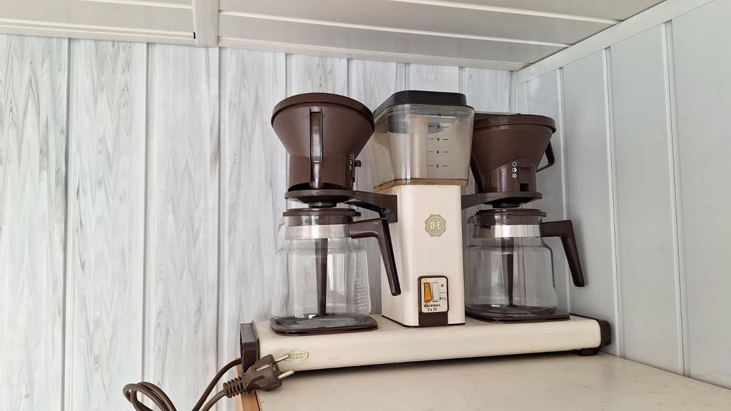 Douwe Egberts Excellent 2x10 Koffiezetapparaat, Witgoed en Apparatuur, Koffiezetapparaten, Ophalen, Gebruikt, 10 kopjes of meer