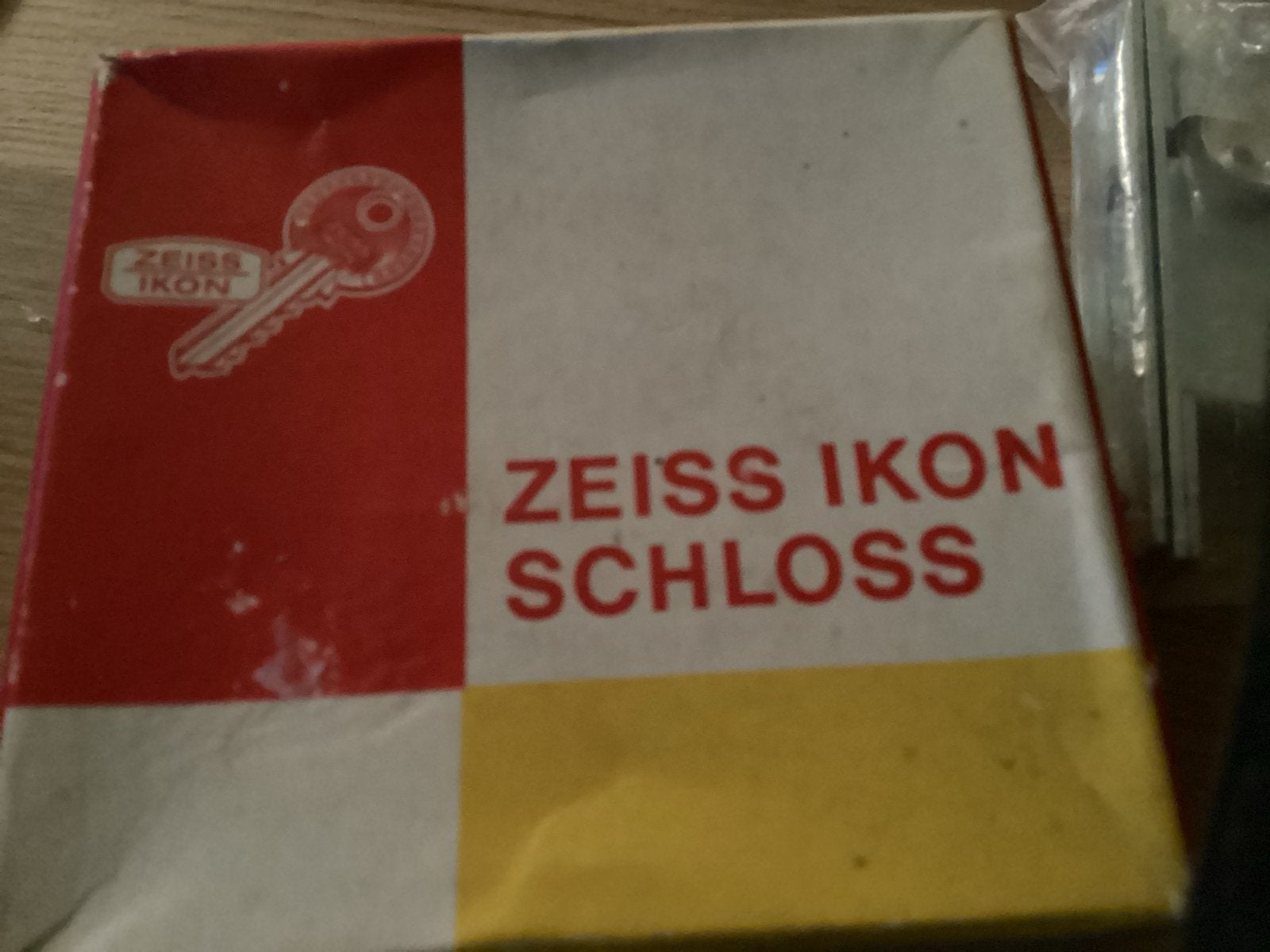 Zeiss Ikon insteek penslot nieuw in doos met 2 sleutels, Ophalen of Verzenden, Nieuw, Slot