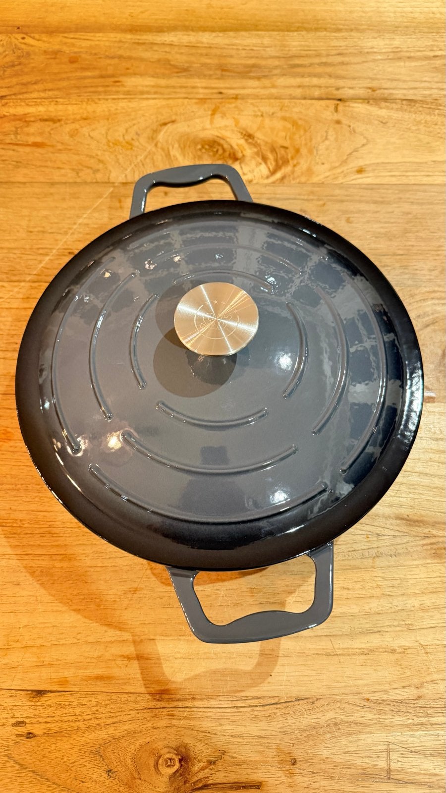 APS Gietijzeren Braadpan met Deksel - 28 cm, 3L, Met deksel, Nieuw, Ophalen of Verzenden, Overige merken
