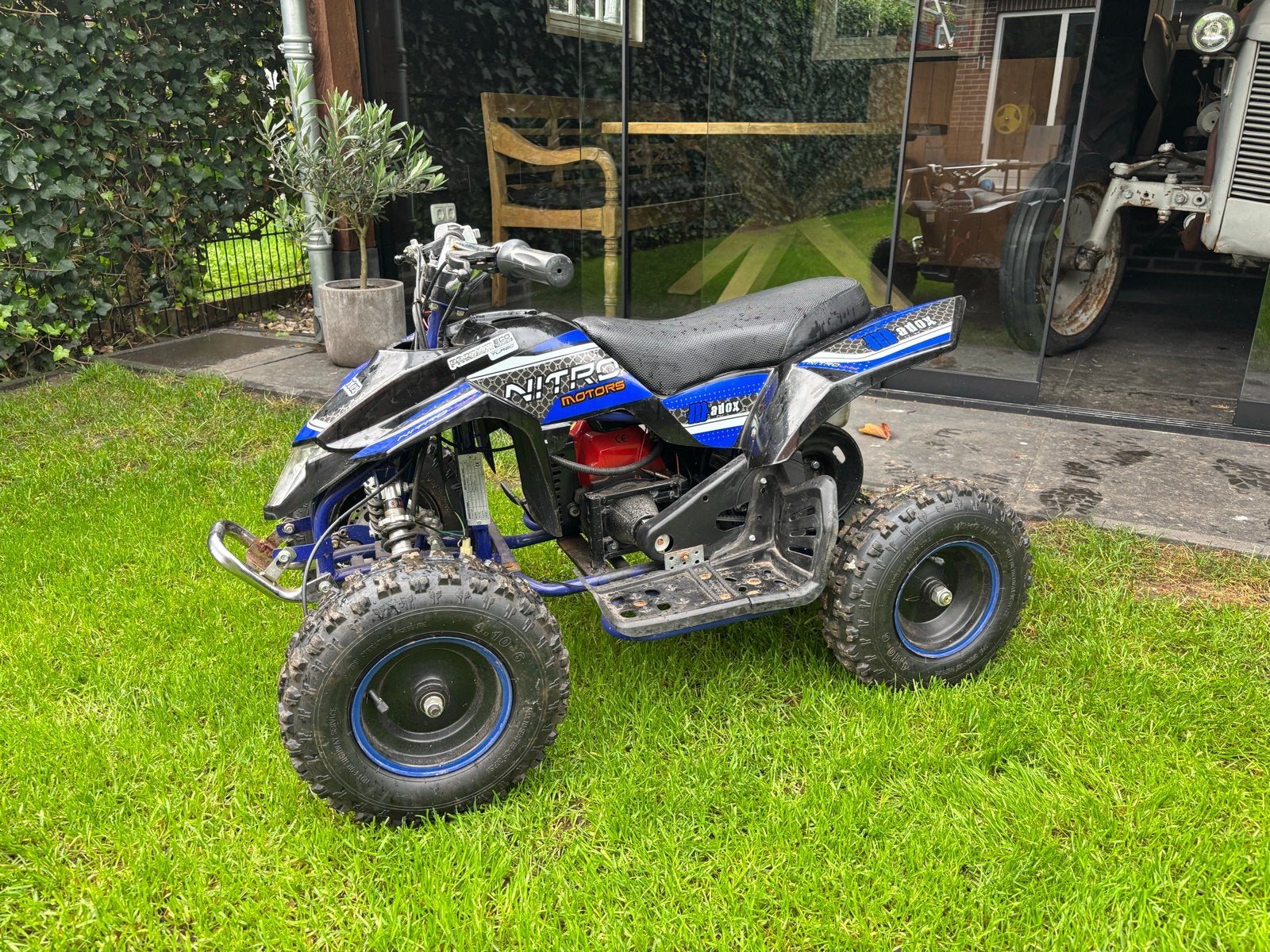 Leuke kinderquad met 50cc 2-takt motor, Ophalen of Verzenden, 50 cc