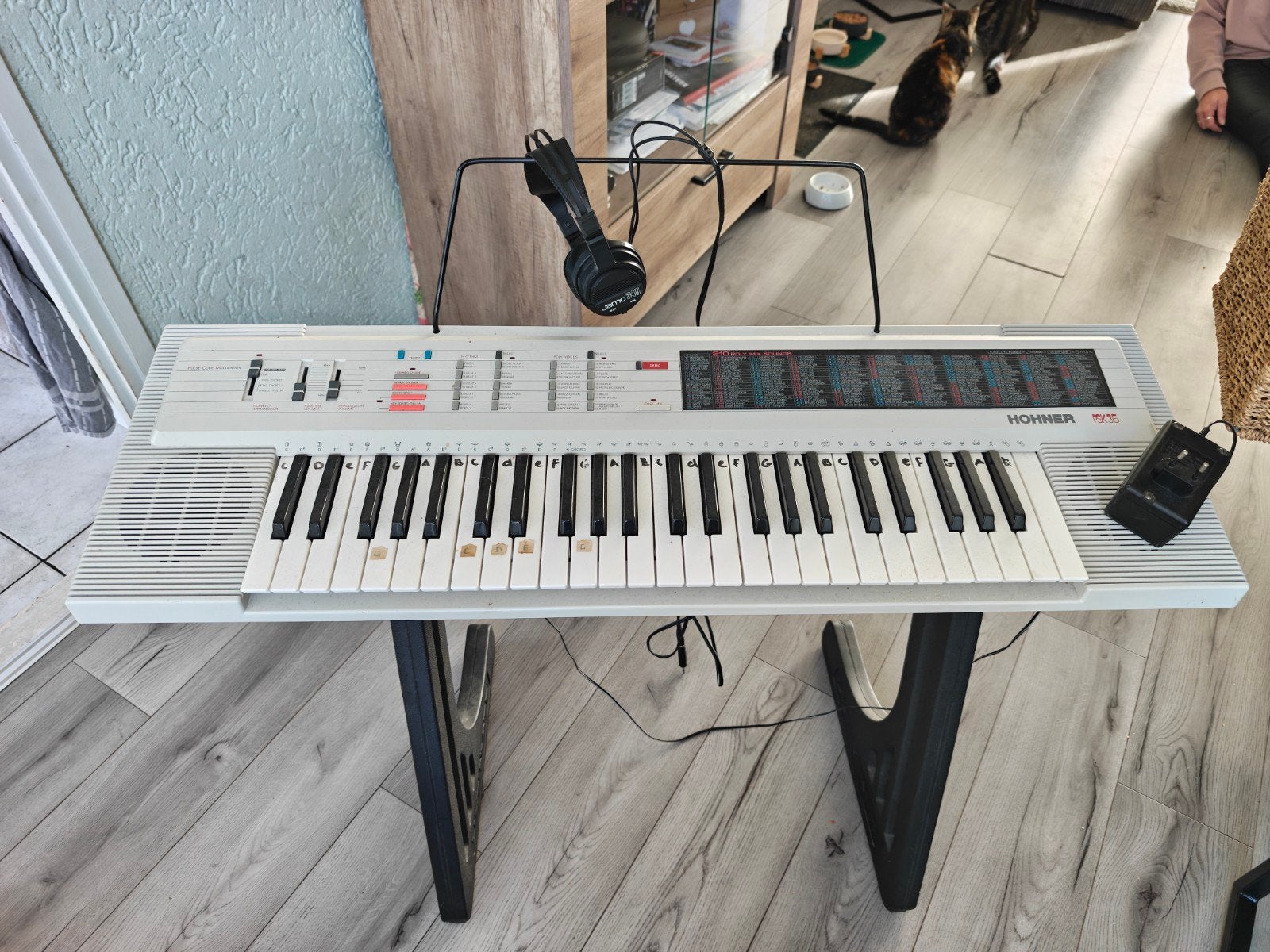 keyboard Hohner pak 35, Gebruikt, Ophalen of Verzenden, Met standaard, 49 toetsen