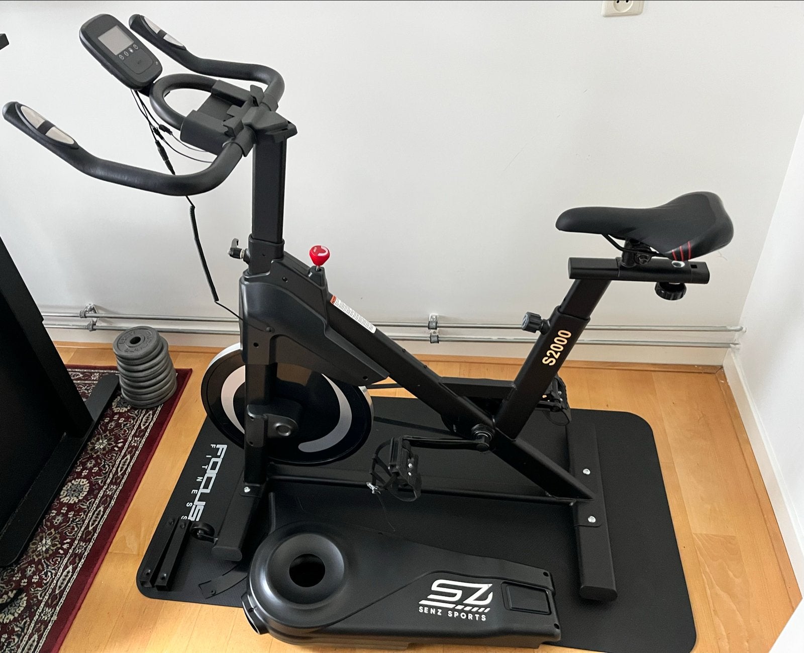 Senz Sports S2000 Spinningfiets - Zo goed als nieuw, Ophalen, Zo goed als nieuw, Benen, Spinningfiets