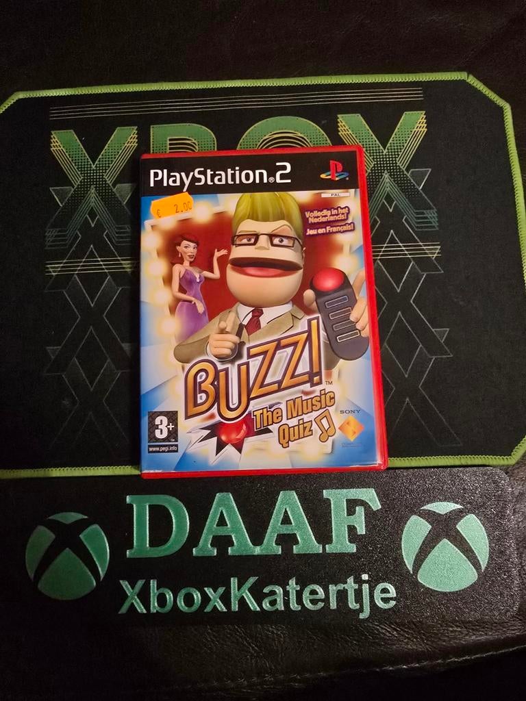 Buzz! The music quiz - Ps2, Ophalen of Verzenden