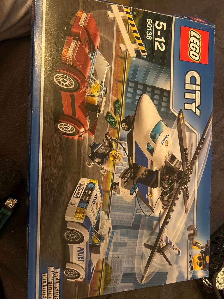 LEGO City Snelle Achtervolging (60138) - Compleet met doos, Kinderen en Baby's, Speelgoed | Duplo en Lego, City, Lego, Ophalen of Verzenden