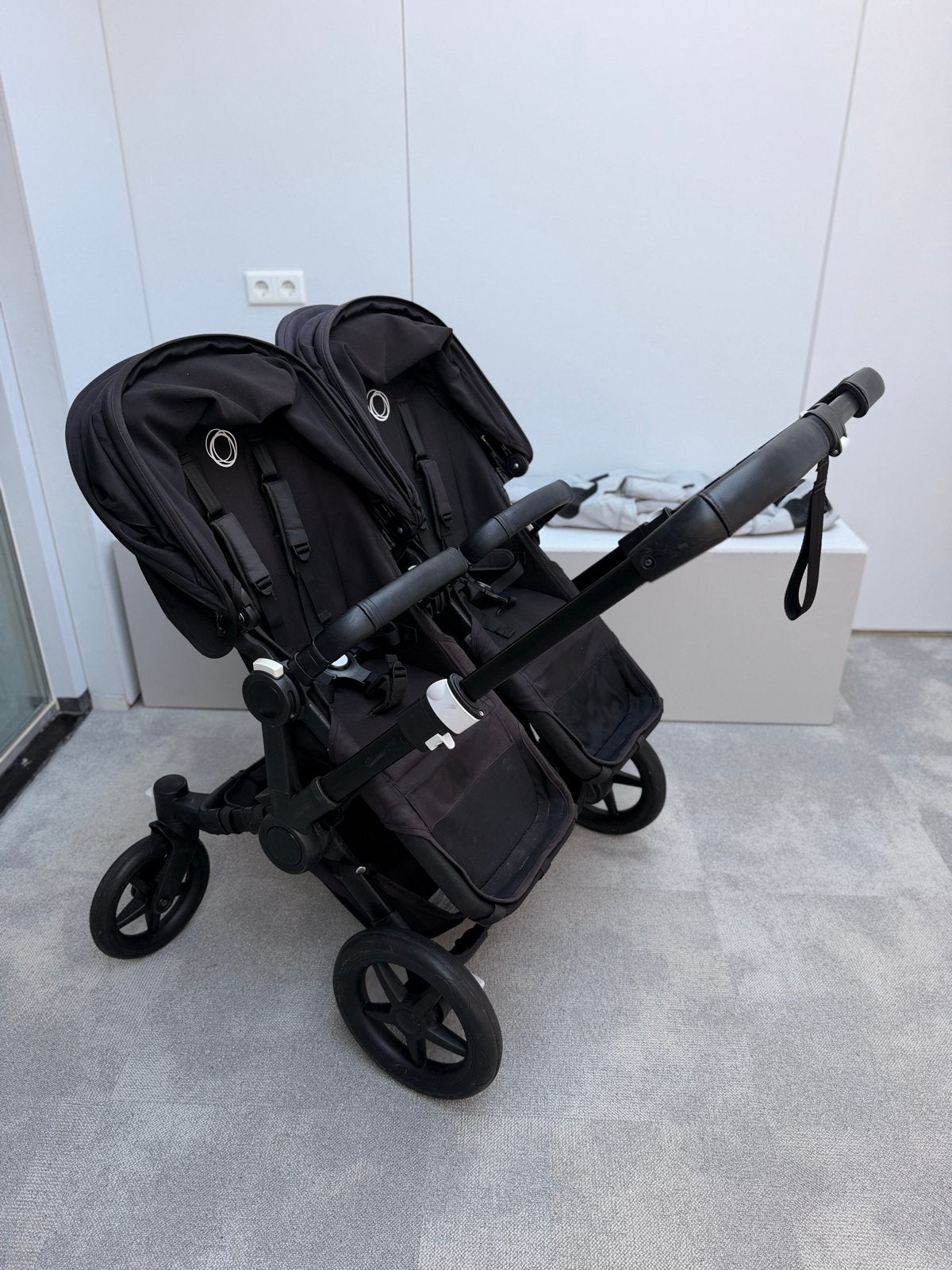 Bugaboo Donkey Duo kinderwagen met accessoires, Gebruikt, Ophalen, Kinderwagen, Duowagen