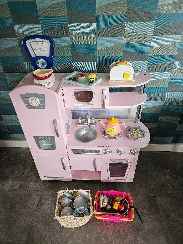 Kidkraft keukentje, Ophalen, Gebruikt, Hout, Speelkeuken