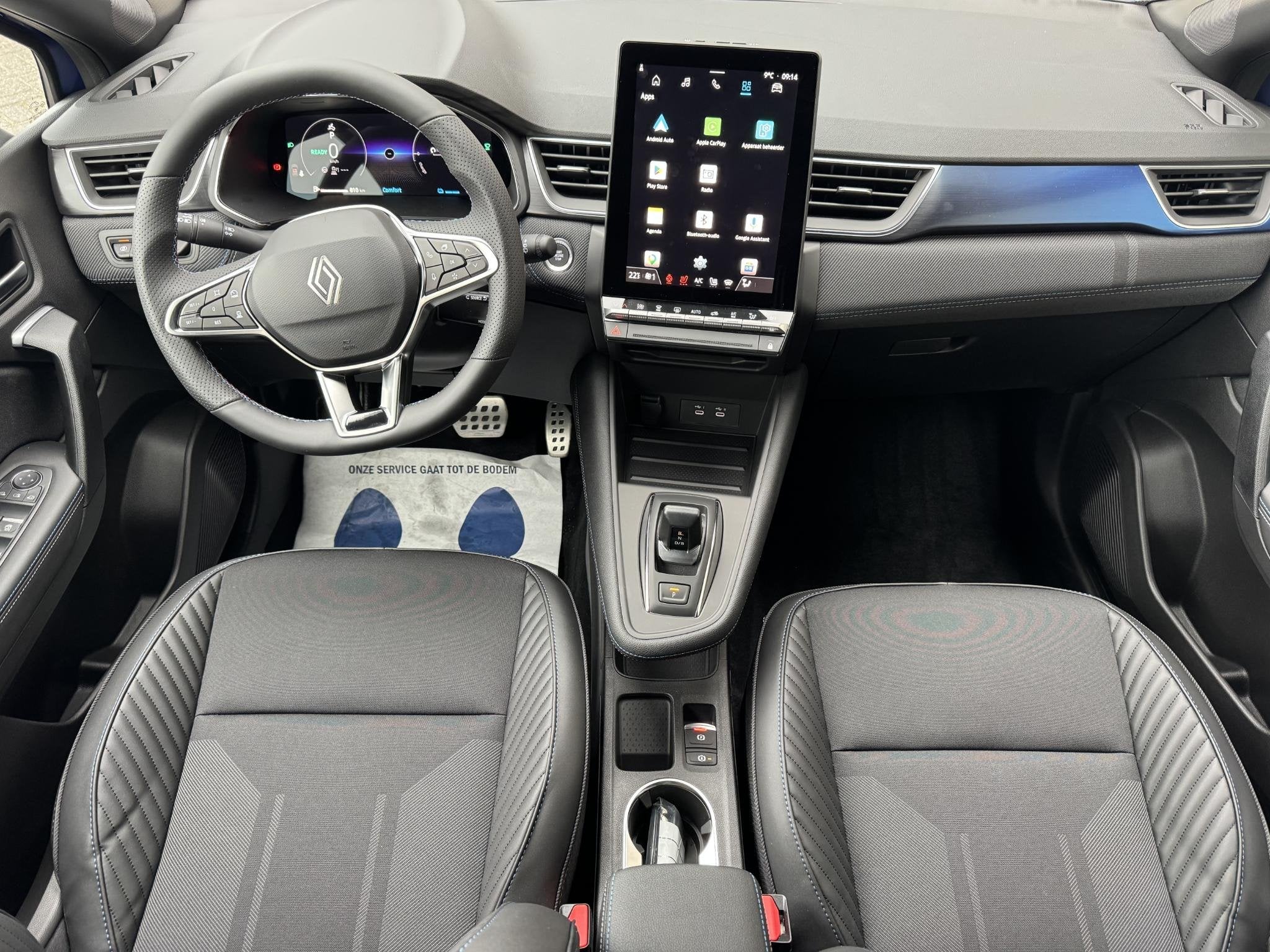 Renault Captur 1.8 E-Tech Full Hybrid 160 Esprit Alpine | De, Auto's, 1789 cc, 4 cilinders, Met garantie (alle), Blauw