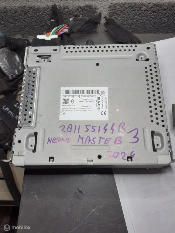 Radio module 281155144r Renault Master bestel ('19->), Renault, Nieuw, Ophalen of Verzenden, Renault