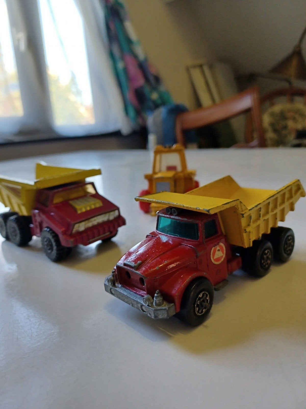 Matchbox Superfast K-4 Big Tipper & Scammell Contractor, Ophalen of Verzenden, Gebruikt