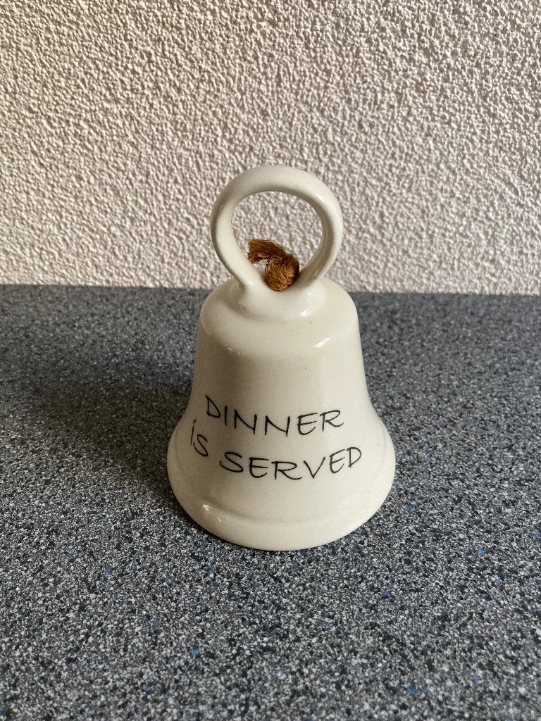 nieuwe Riviéra Maison tafelbel "Dinner is served", Overige merken, Overige typen, Nieuw, Ophalen of Verzenden