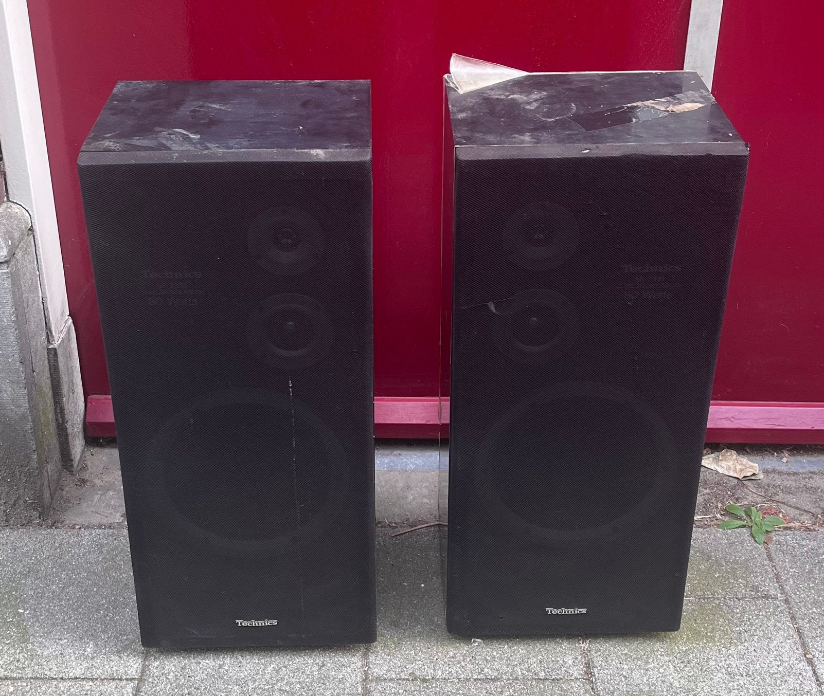 Set Technics SB-2310 luidsprekers, Ophalen, Zo goed als nieuw, Minder dan 60 watt, Overige merken