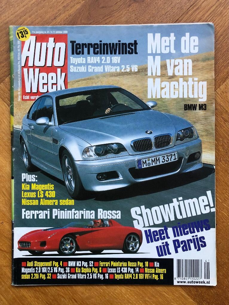 Autoweek nr. 41 2000 *, Verzenden, Nieuw, Autoweek, Algemeen