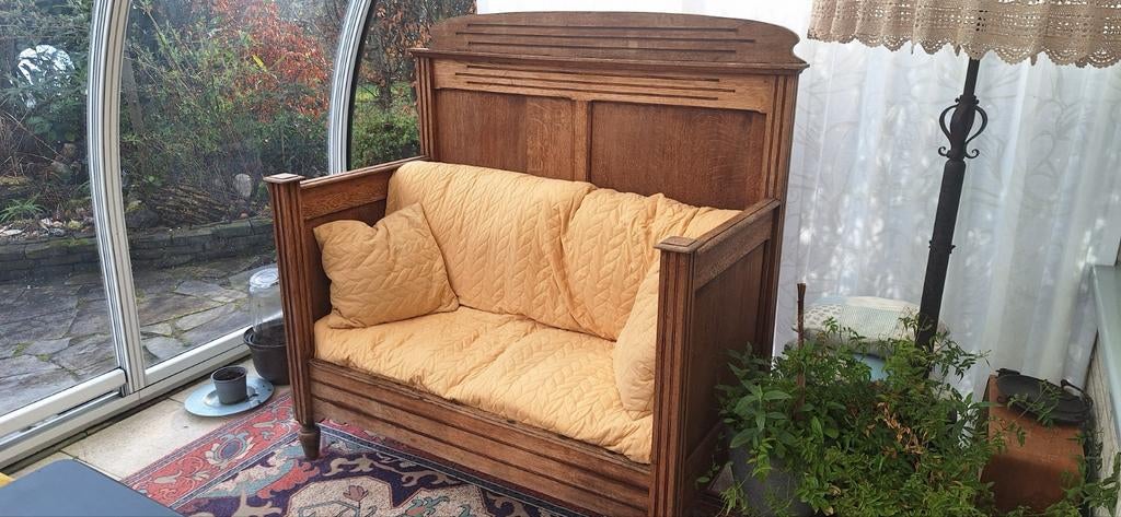 Bankje, Antiek en Kunst, Antiek | Meubels | Stoelen en Banken, Ophalen