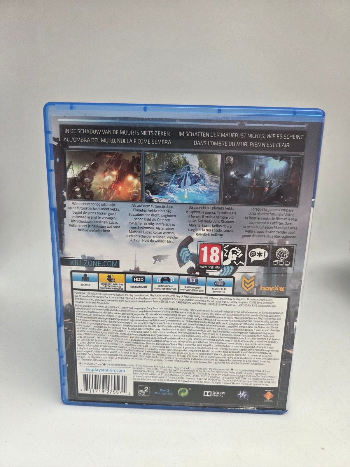 Killzone Shadow Fall PS4, Online, Vanaf 18 jaar, Shooter, Ophalen of Verzenden